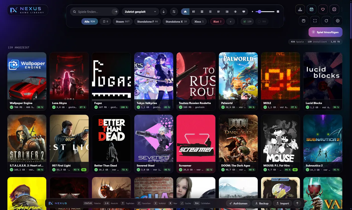 NEXUS Screenshot 3